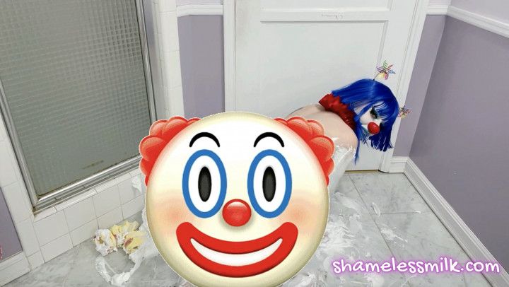 BETA-SAFE Shaving Cream Clown Girl Sliptease