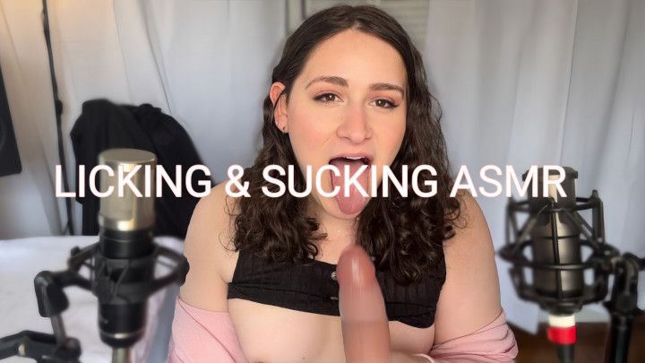 Licking and Dick Sucking - ASMR