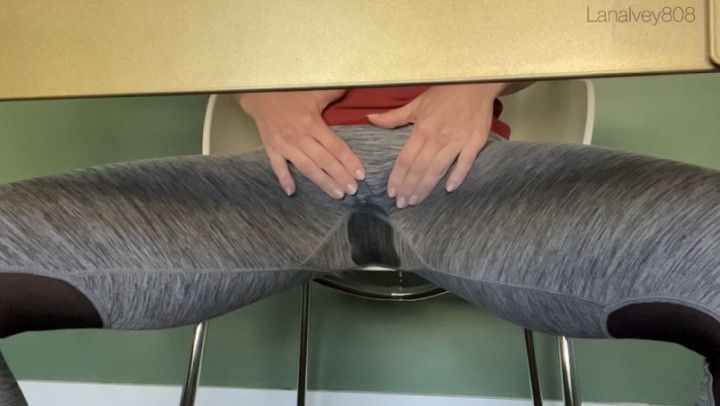 Pissing under my work desk