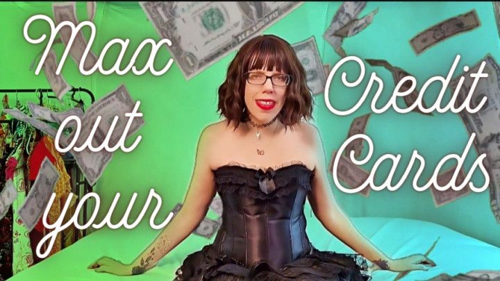 Max Out Your Credit Card - Sara Desire XO - Femdom Findom