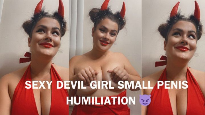 DEVIL GIRL SMALL PENIS HUMILIATION