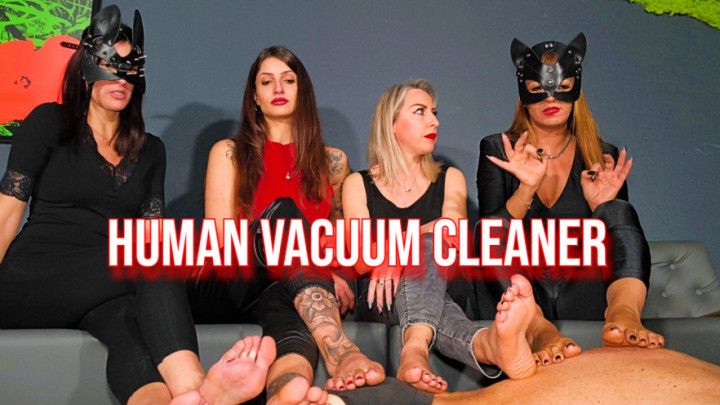 Human vacuum cleaner