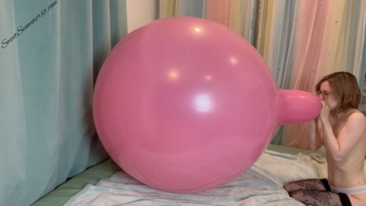 Blow to Pop 36 inch Tuftex Balloon