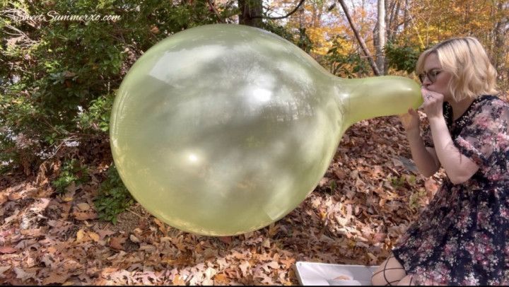 Blow to Pop green Kalisan Soap Crystal 24'' Outside