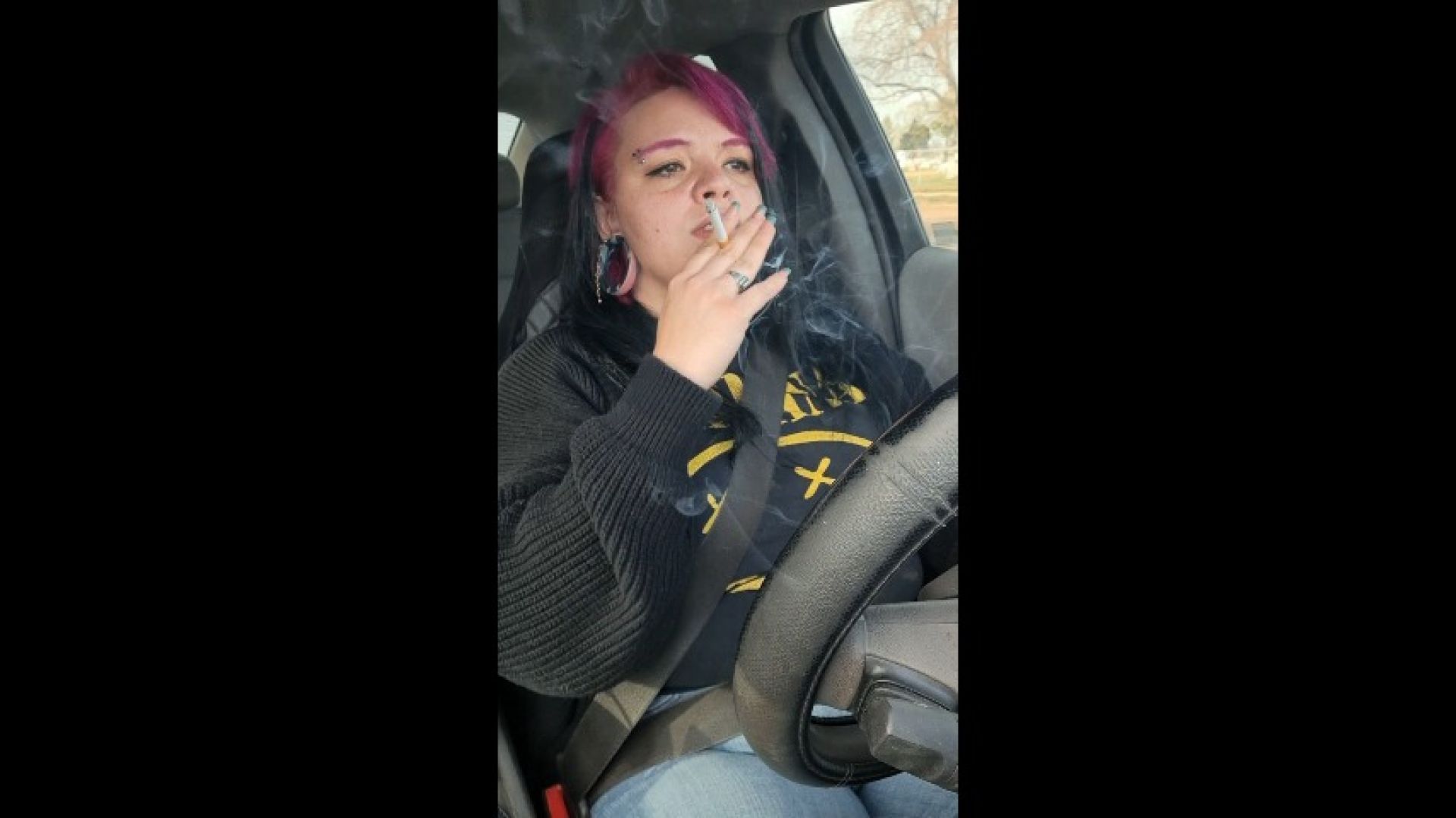 Morning smoke and drive