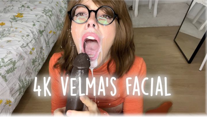 4K VELMA'S FACIAL CUMSHOT