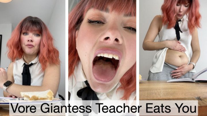 Vore Giantess Teacher Eats You