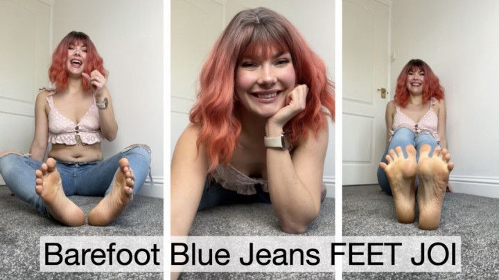 Barefoot Blue Jeans FEET JOI