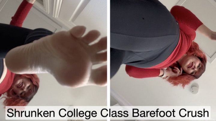 Shrunken College Class Barefoot Crush