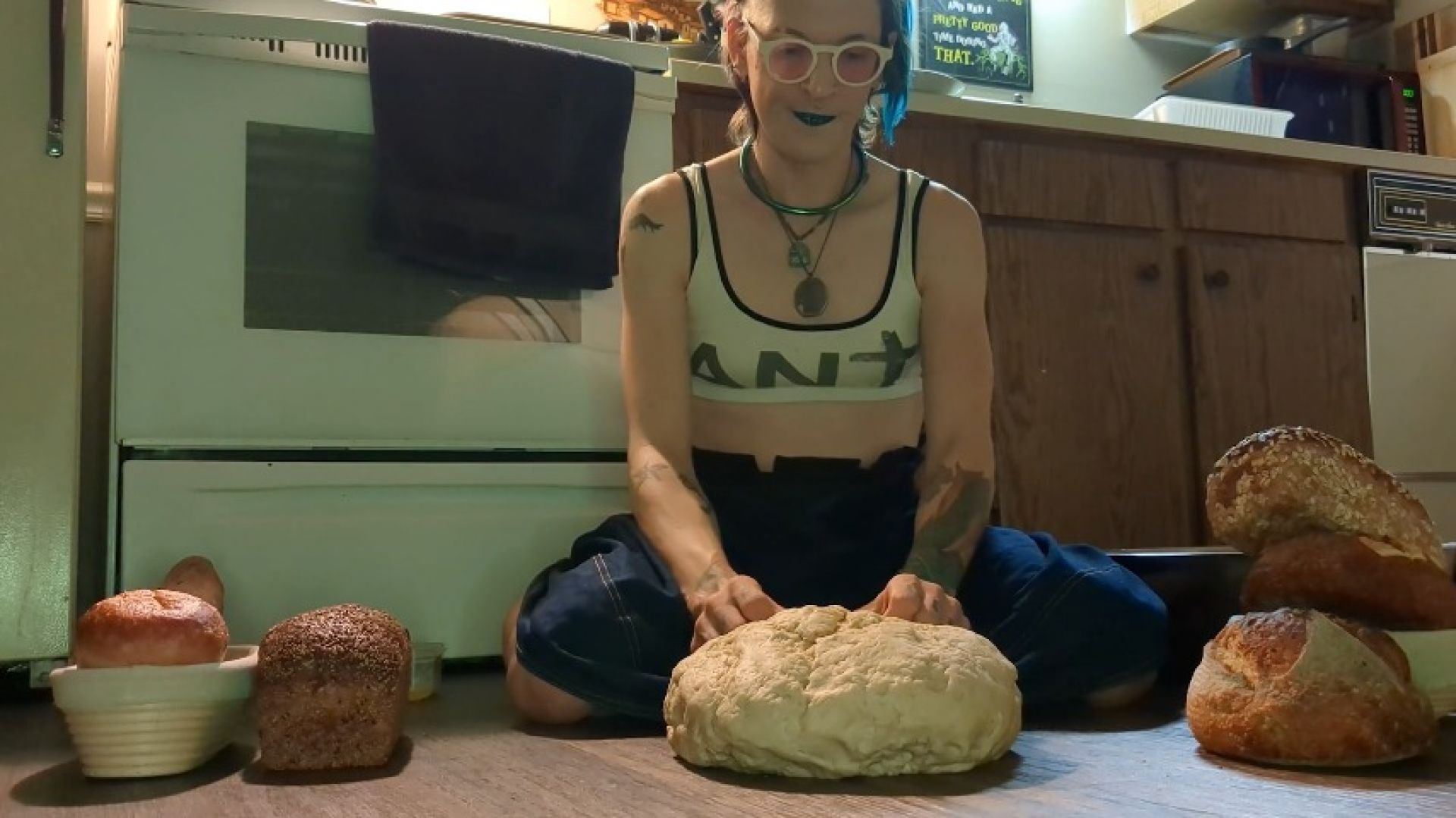 Futanari Baker Maeri fucks your Dough + Breads