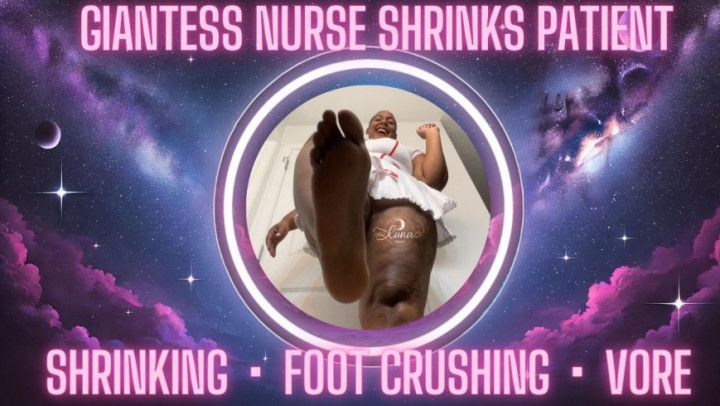 Giantess Nurse Shrinks Patient