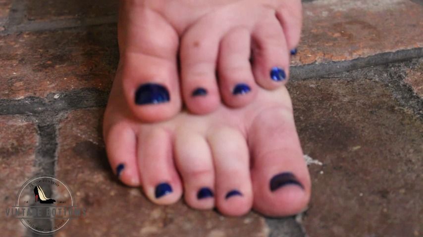 Blue Midnight Bare Feet