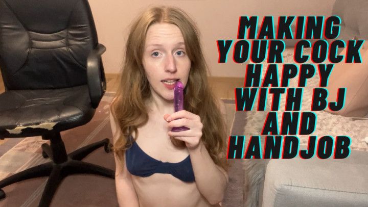 Making ur cock happy with handjob, titfuck and blowjob RP