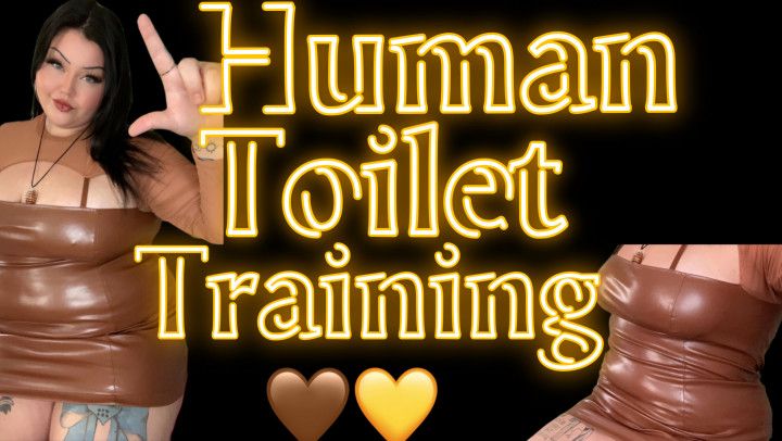 Human toilet training