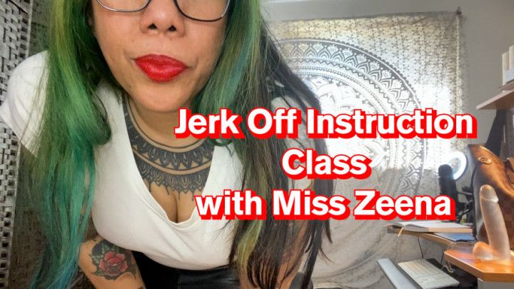 Jerk Off Instruction &amp; Edging Class with Mrs. Moreno