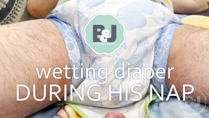 Wetting diaper during his nap