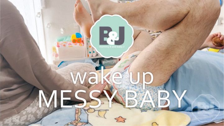 Wake up messy baby