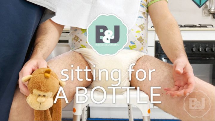 Sitting for a bottle