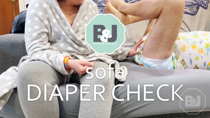 Sofa diaper check