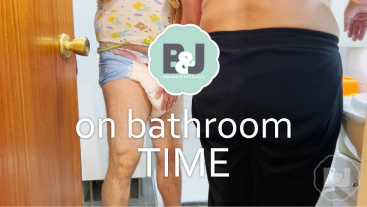 On bathroom time