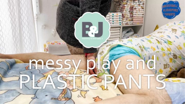 Messy play and plastic pants