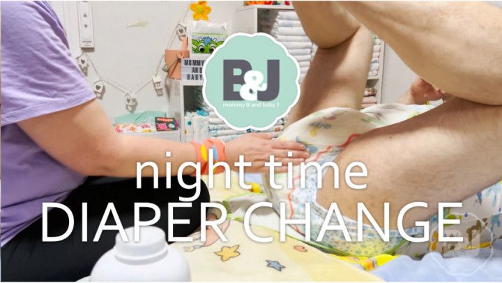 Night time diaper change