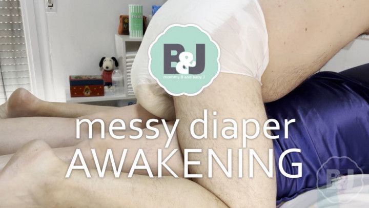 Messy diaper awakening