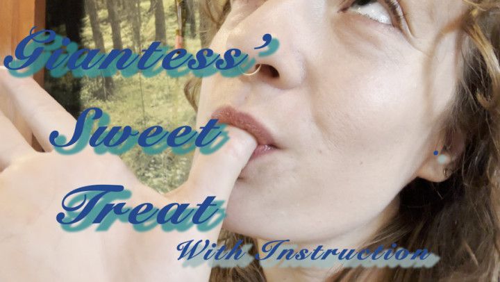 Giantess' Sweet Treat WITH VOICEOVER