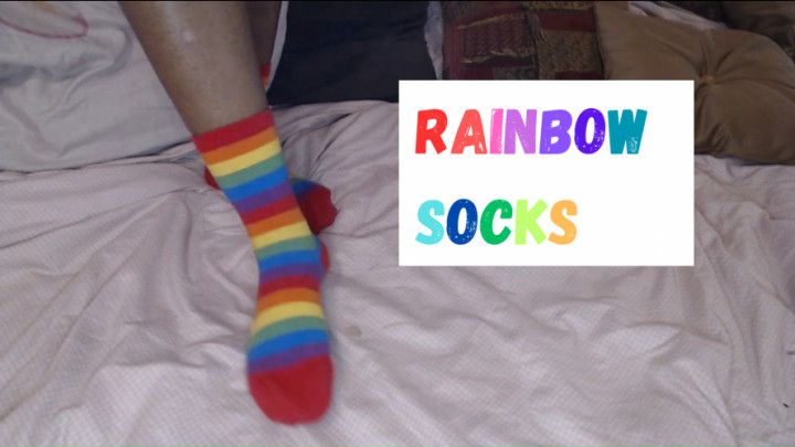 Rainbow socks