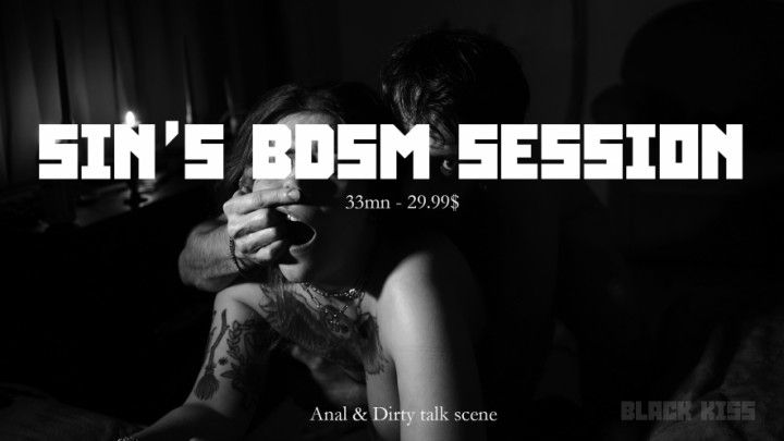 BDSM Session: Dirty Talking to her while I fuck her ass