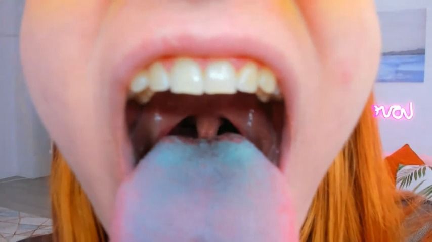 blue tongue and throat fits same good