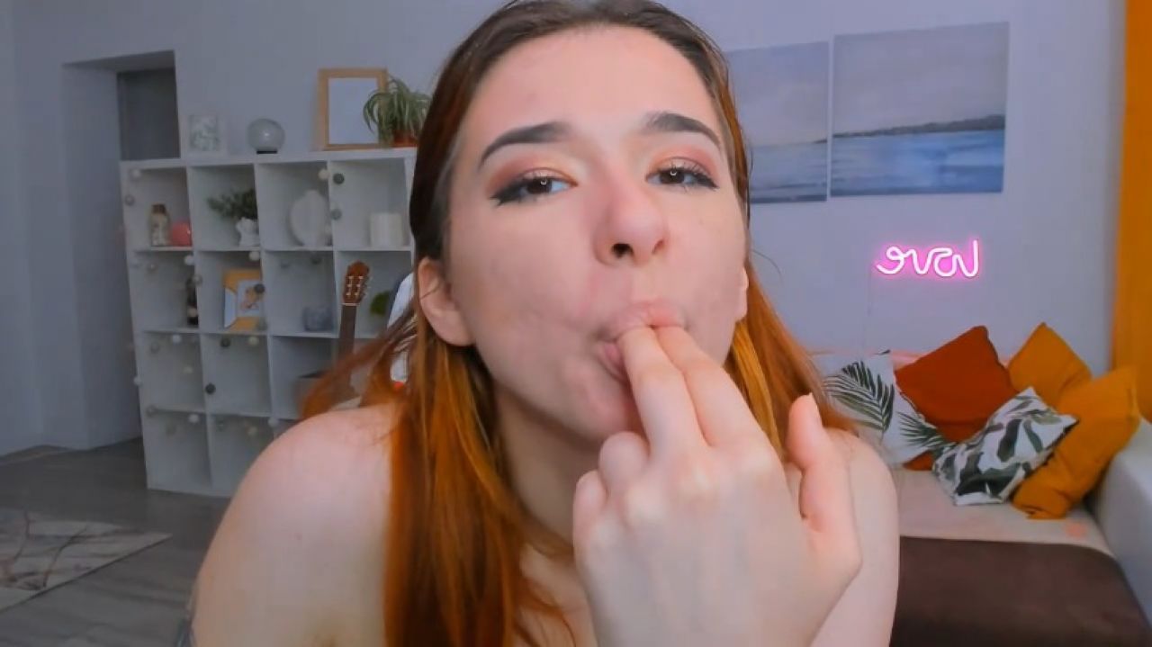 best way to practise sencitive sucking - sucking your finger