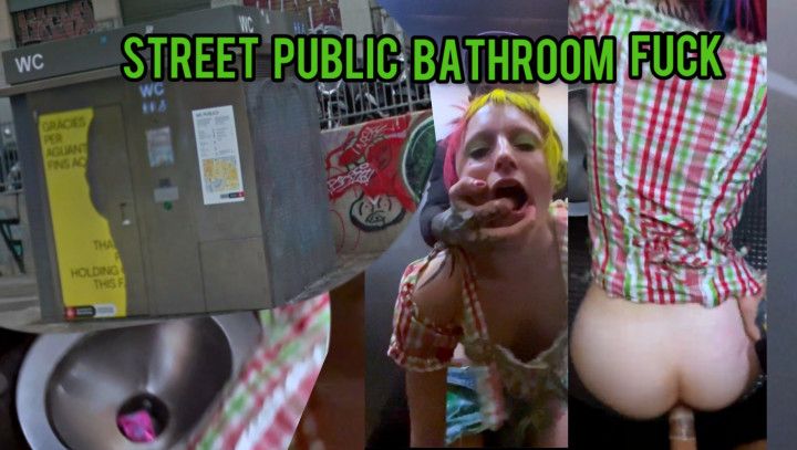 Public bathroom dirty fuck