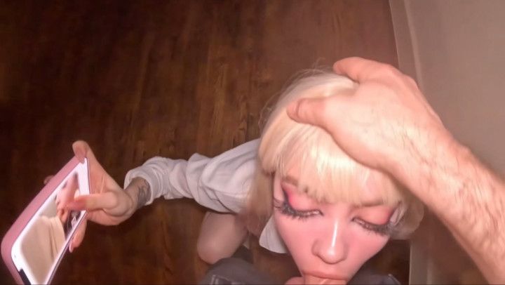 POV:Marin Kitagawa Sucked Your Dick All Night &amp; Recorded It