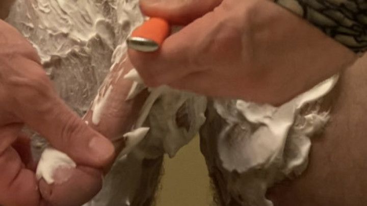 Shaving Cock &amp; Balls