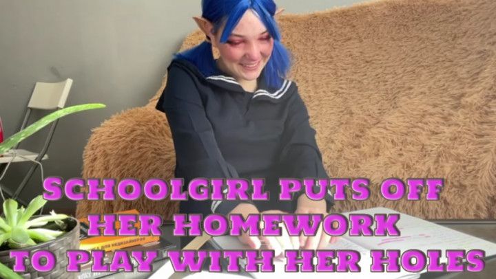 Schoolgirl opted for a fuck instead of a lesson