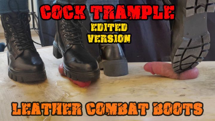 Morning Cock and Balls Demolition in Combat Boots