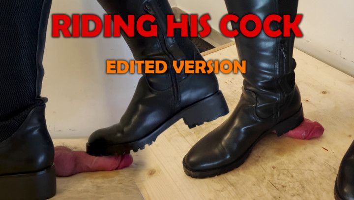 Riding Boots Cock Balls Hard Crush Trample