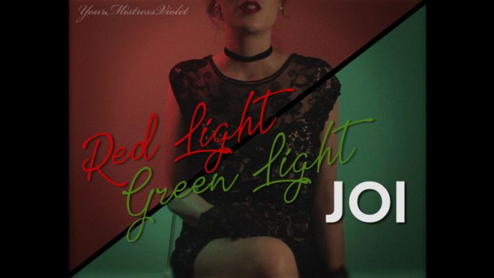 Red Light, Green Light: Jerk Off Instruction