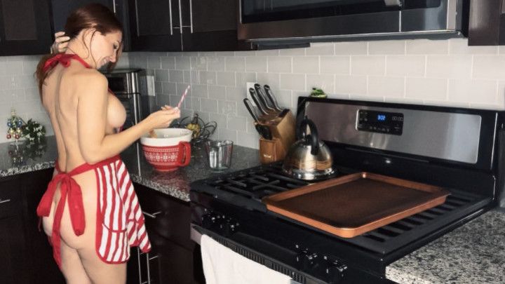 Christmas cookies with Step mom