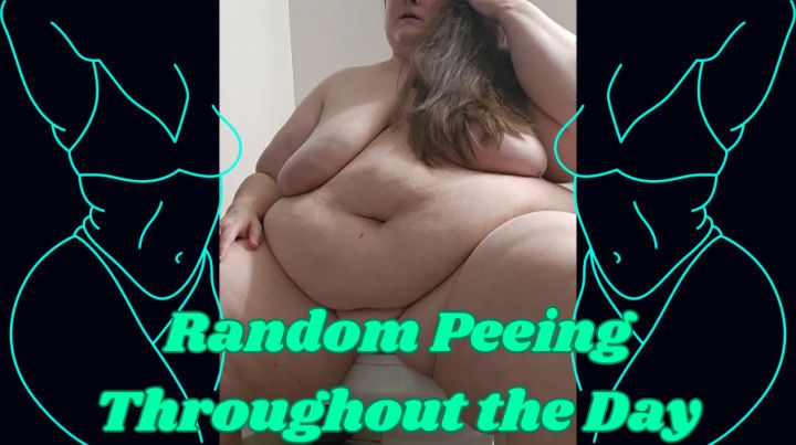 SSBBW Rachel Tries to Squat and Pee and Fails