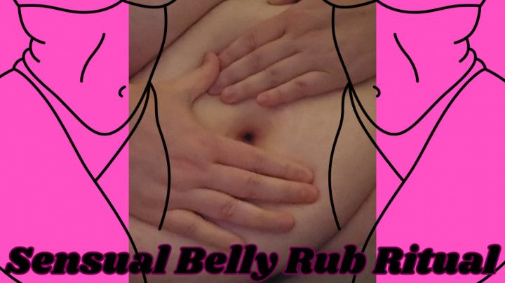 SSBBW Rachel's Sensual Belly Rub Ritual with Lotion