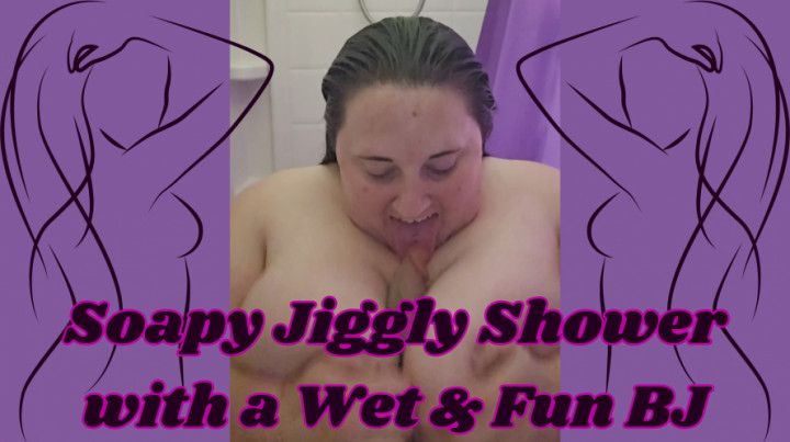 SSBBW Rachel Showers and Gives a Wet BJ