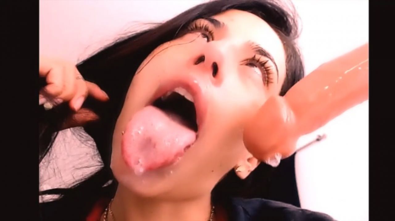 Saliva-Soaked Dildo Devotion