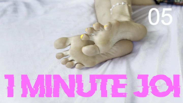 1 Minute Feet Worship JOI for Betas - Gooning Beta Tune