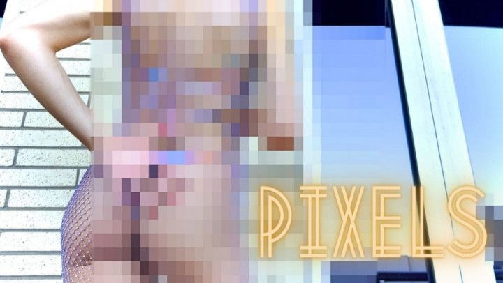 Pixelated Ass Worship Tiny Bikini - GOON