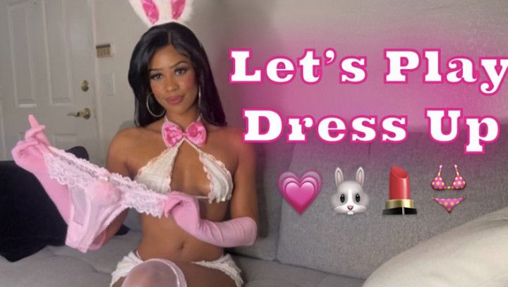 Lets Play Dress up with Ebony Goddess Blackmail