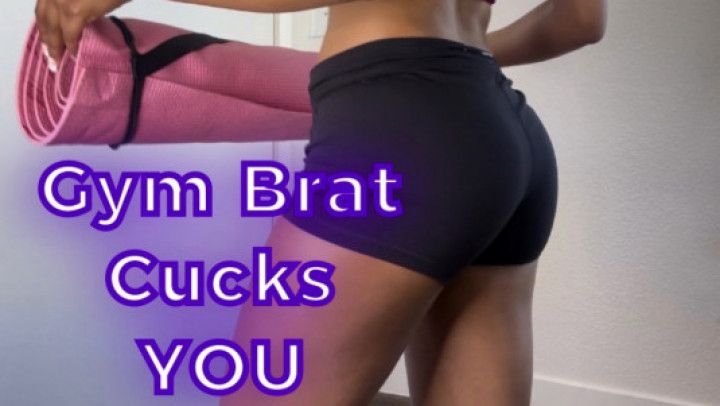 Ebony Gym Brat Cucks You