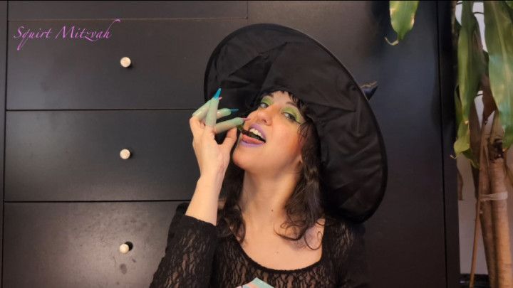 Witch Bella Eats Sour Bats Mukbang