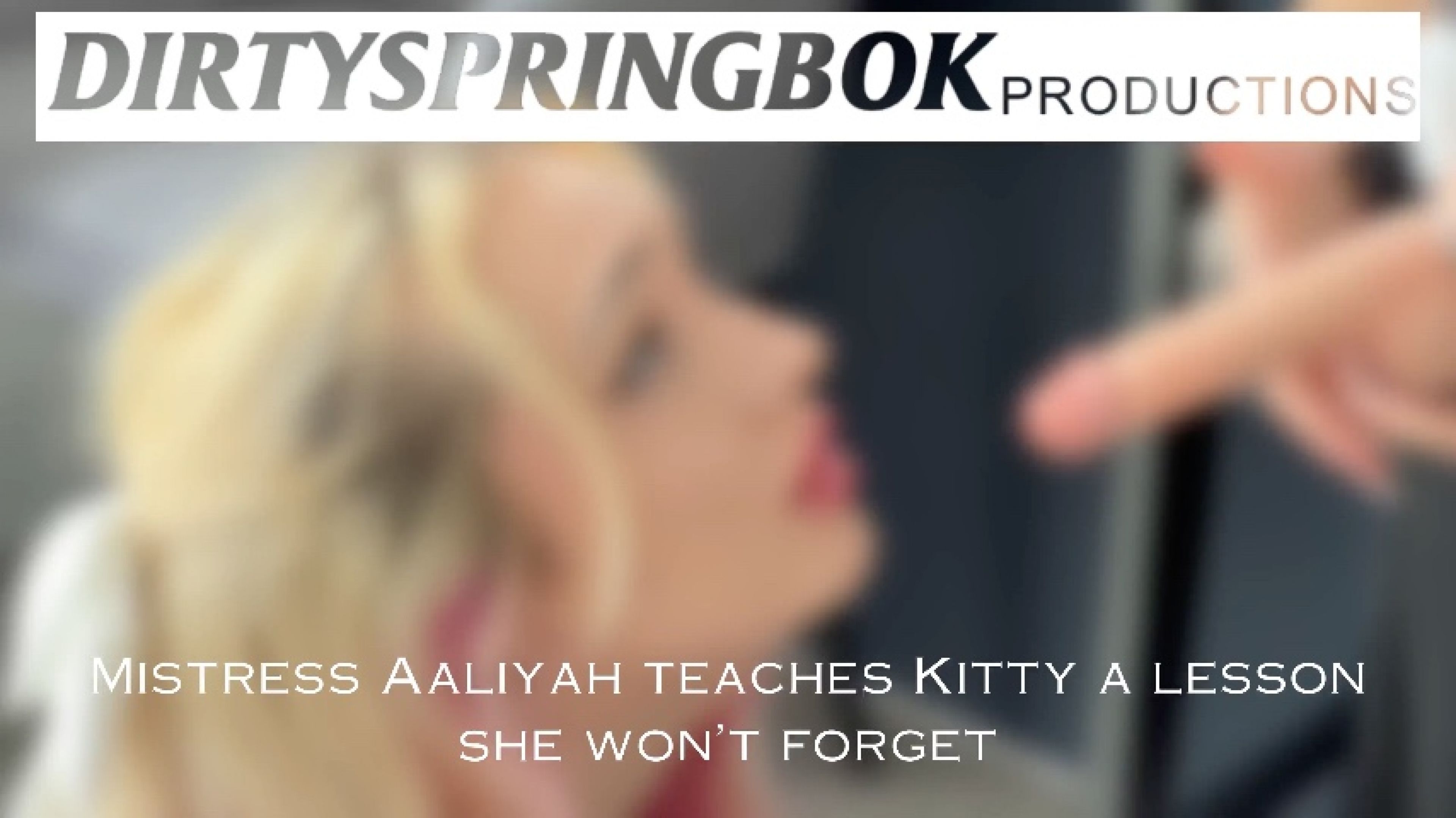 Mistress Aaliyah teaches Kitty a lesson she won't forget